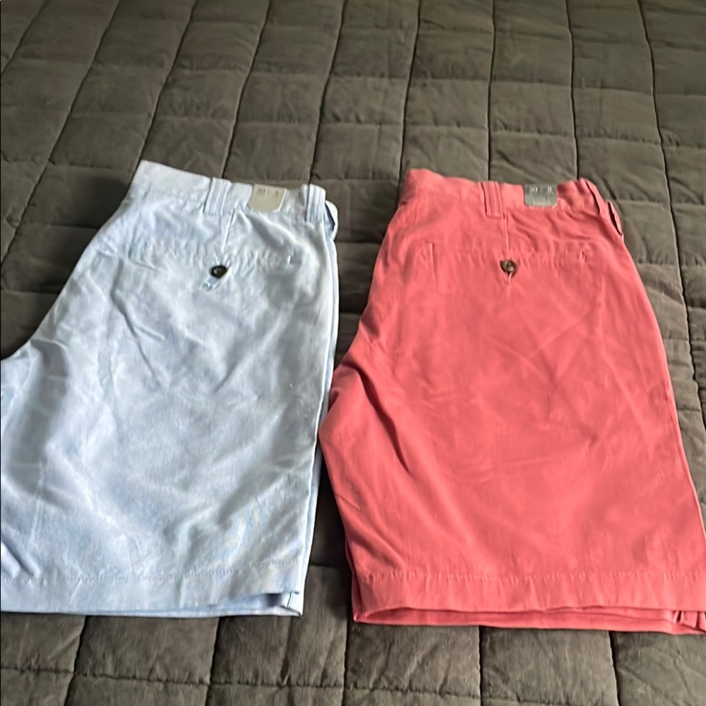 Light Blue and Coral Shorts Set JCREW Men’s
